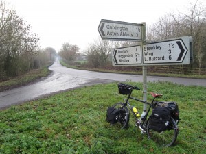 My bike and a signpost #2