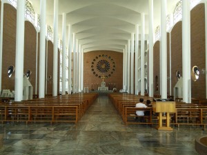 Modern cathedral (inside)