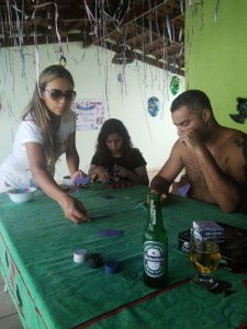 Afternoon poker session